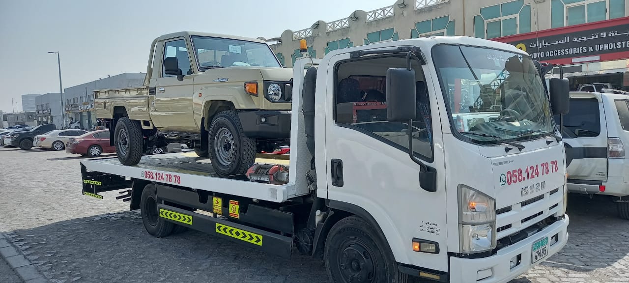 Vehicle towing UAE